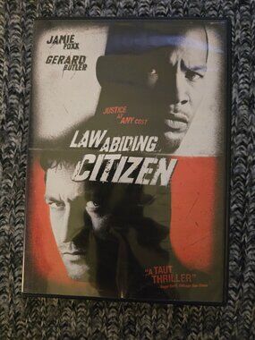 Law Abiding Citizen DVD Starring Jamie Foxx & Gerard Butler - 2009 R-Rated